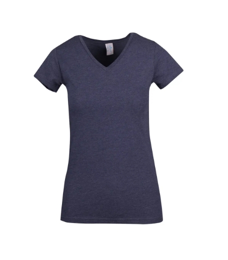 Picture of RAMO, Ladies Marl V-Neck T-Shirt